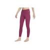Женские облегающие спортивные брюки с высокой талией и принтом логотипа Zenvy Series, цвет красного дерева и фиолетового DQ6014-653
