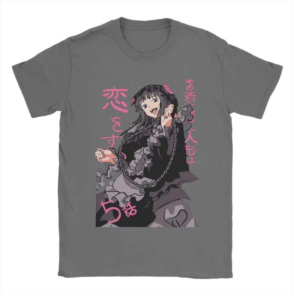 Уличная футболка Моя нарядная кукла Марин Китагава 100% хлопковые футболки Футболка Вакана Годзё для мужской летней Y2K футболки