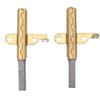 2PCS Vacuum Cleaner Carbon Brush Brass Electric Vacuum Motor Carbon Brush Replacement