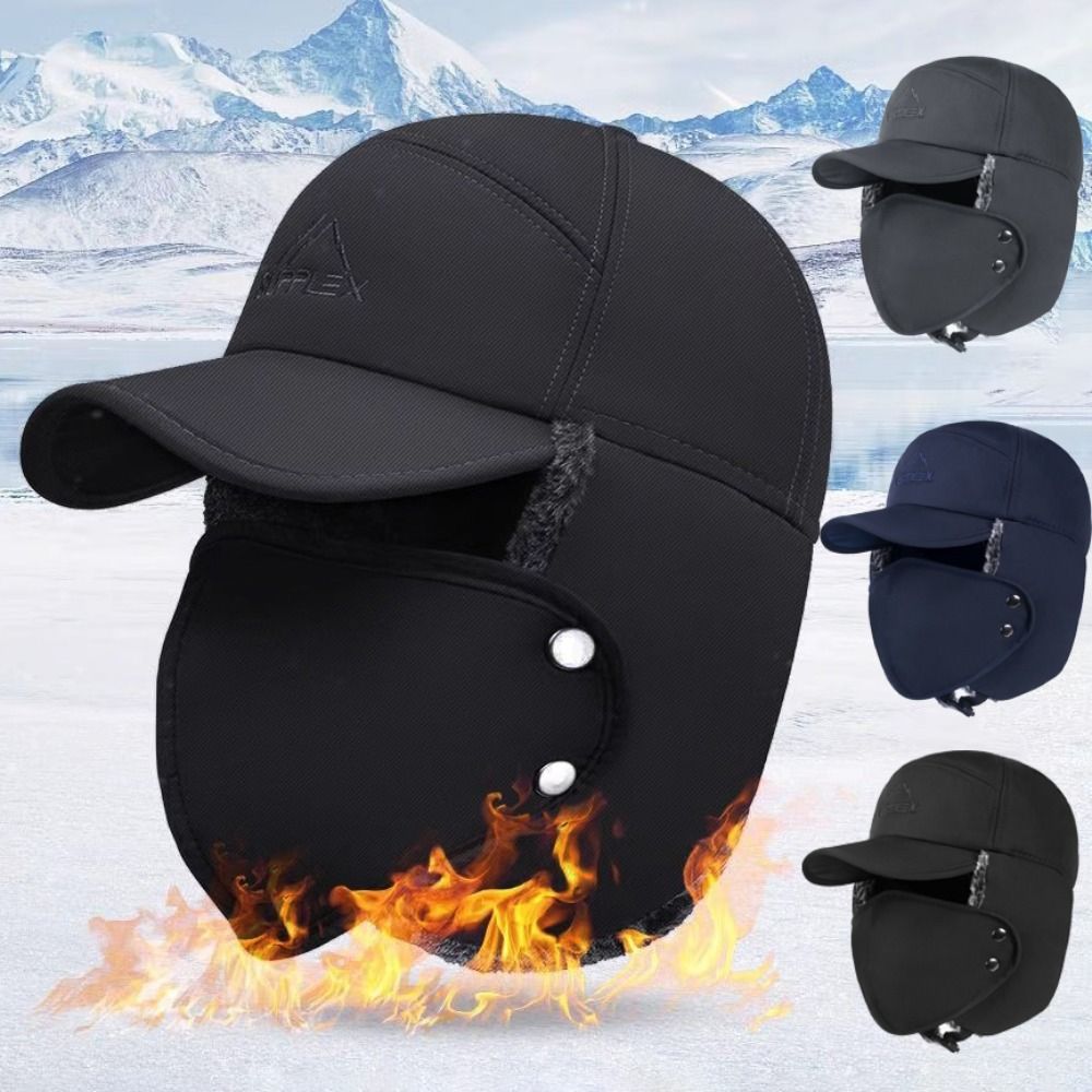 Winter Ski Thick Balaclava Windproof Warm Snow Cap High Quality Winter Hats for Men Women