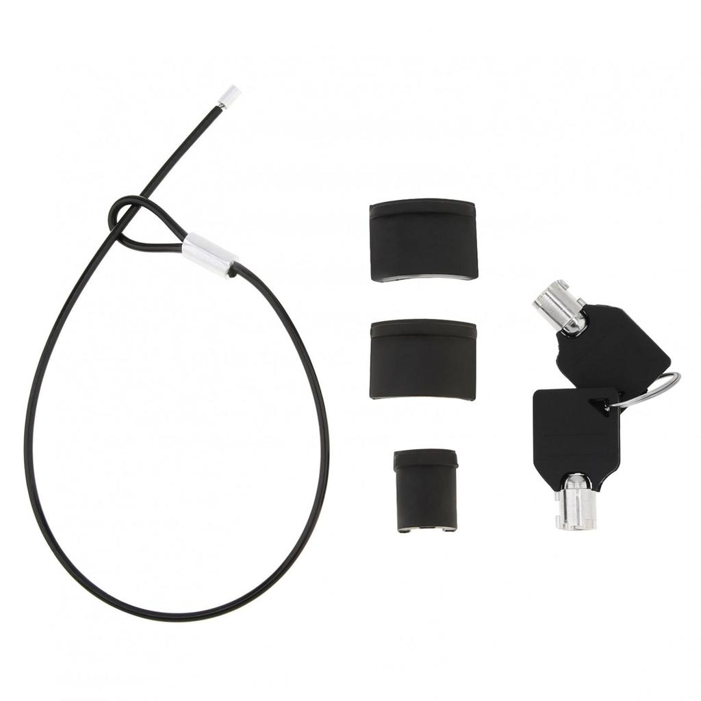 Heavy Duty Anti Theft 2 In 1 Handlebar Helmet Lock Aluminum Alloy Universal Motorcycle Scooter ATV