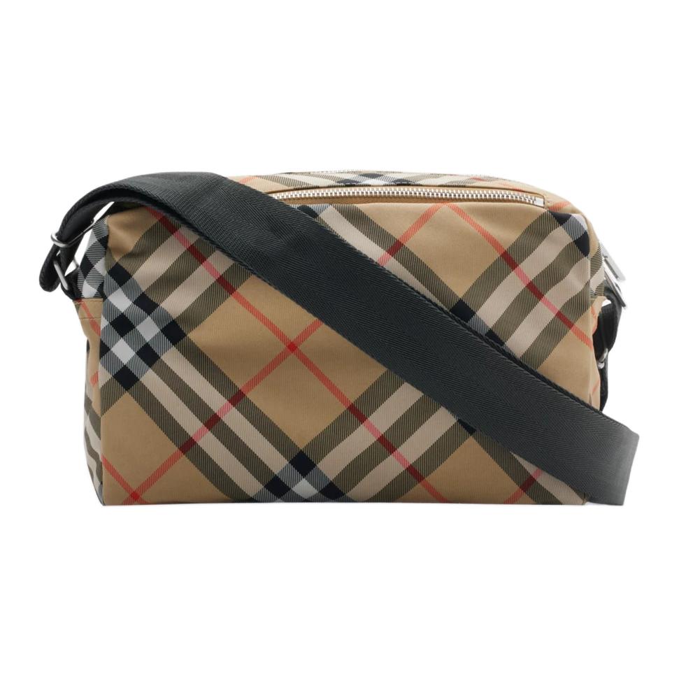 Burberry Модный тренд Полиэстер и Полиуретан Сумка через плечо Мужские сумки Бежевый 80913201