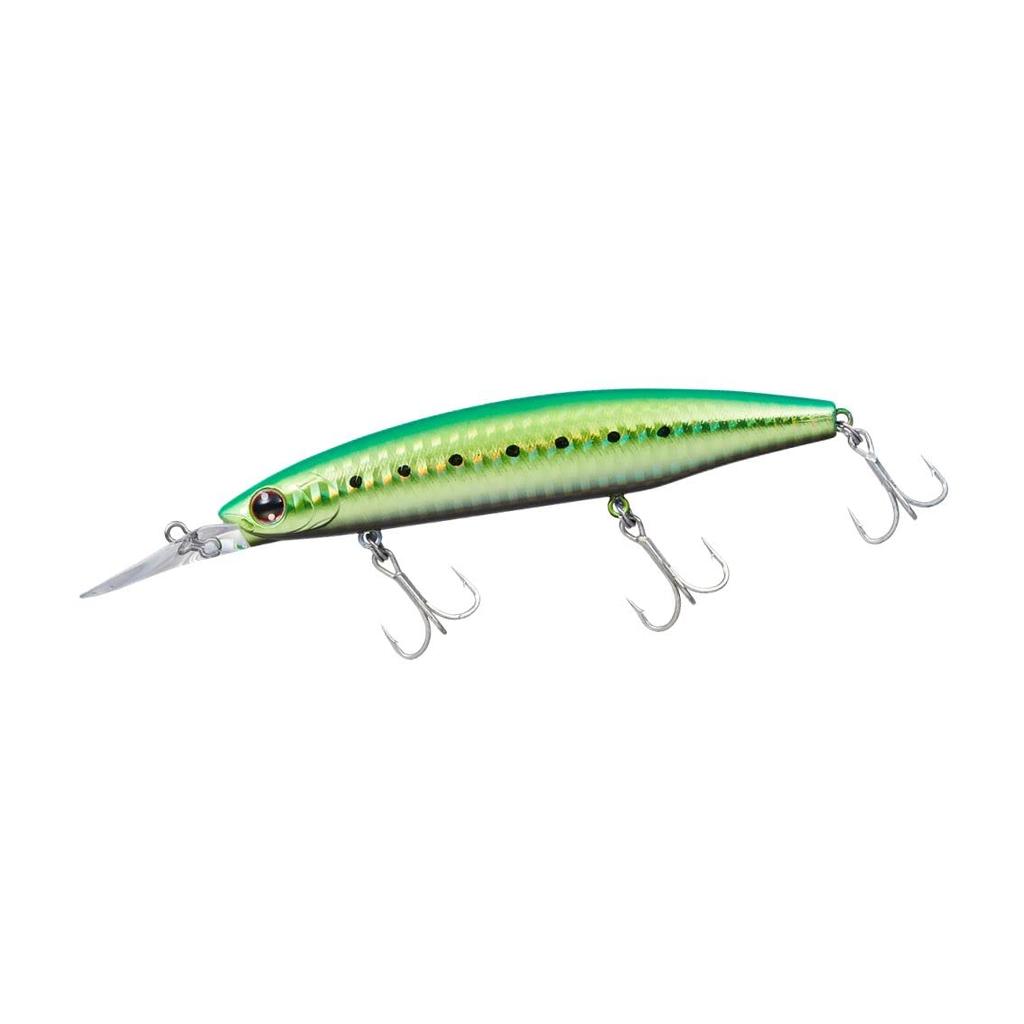 Daiwa Sea Bass Minnow Shoreline Shiner Z Set Upper 110S-DR Laser Lime Chart Sardine
