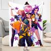 K-pop Demon Hunters Blanket Soft & Cozy Suitable for Sofa Office Chair Seaside for All Occasions Stylish Decor Best Holiday Gift for Friends Family
