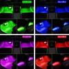 НОВАЯ светодиодная лента RGB для салона автомобиля с поддержкой управления через приложение, атмосферная лампа USB, неоновая подсветка салона