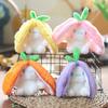 Funny Joy Kawaii Fruit Bunny Plush Toy Cute Carrot Strawberry Turn Funny Joy Rabbit Plush Toy Kids Birthday Christmas Gift