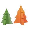 3D Christmas Tree Silicone Mold Flexible Candle Mould Xmas Pine Tree Molds DIY Cake Decor Home Party Holiday Cake Decor