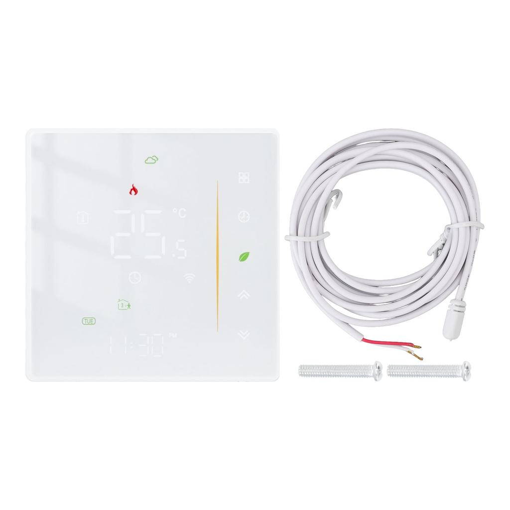 Household Smart Thermostat Programmable App Voice Control Electric Floor Heating Temperature