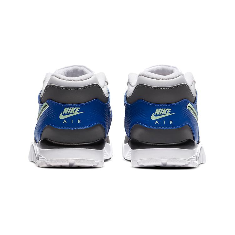 Nike Кроссовки Air Trainer 3 BP Детские Баскетбольные Черно-Бело-Синие Дети Возраст 3 7 Лет CN9751-100
