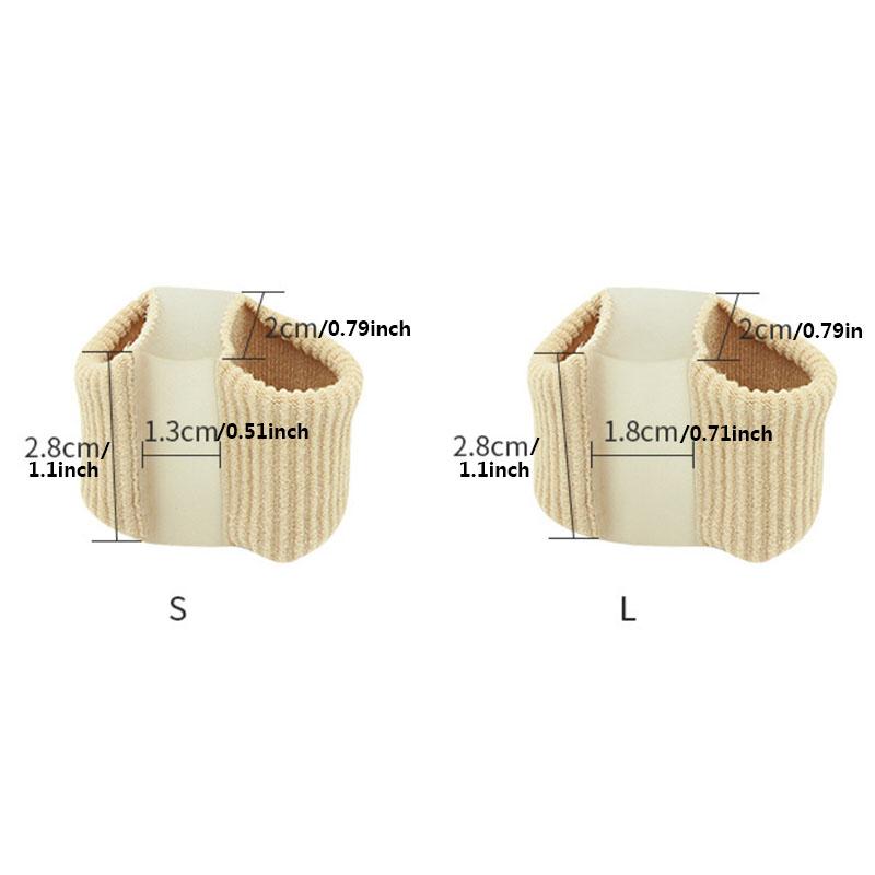 1 шт. Силиконовый разделитель пальцев ног, сепаратор, корректор вальгусной деформации большого пальца стопы, инструмент для ухода за ногами