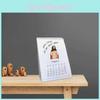 Pattern Christ Jesus 2025 Year Calendar Desktop Decoration Date Paper Display