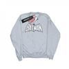 Girls Batman Retro Crackle Logo Sweatshirt