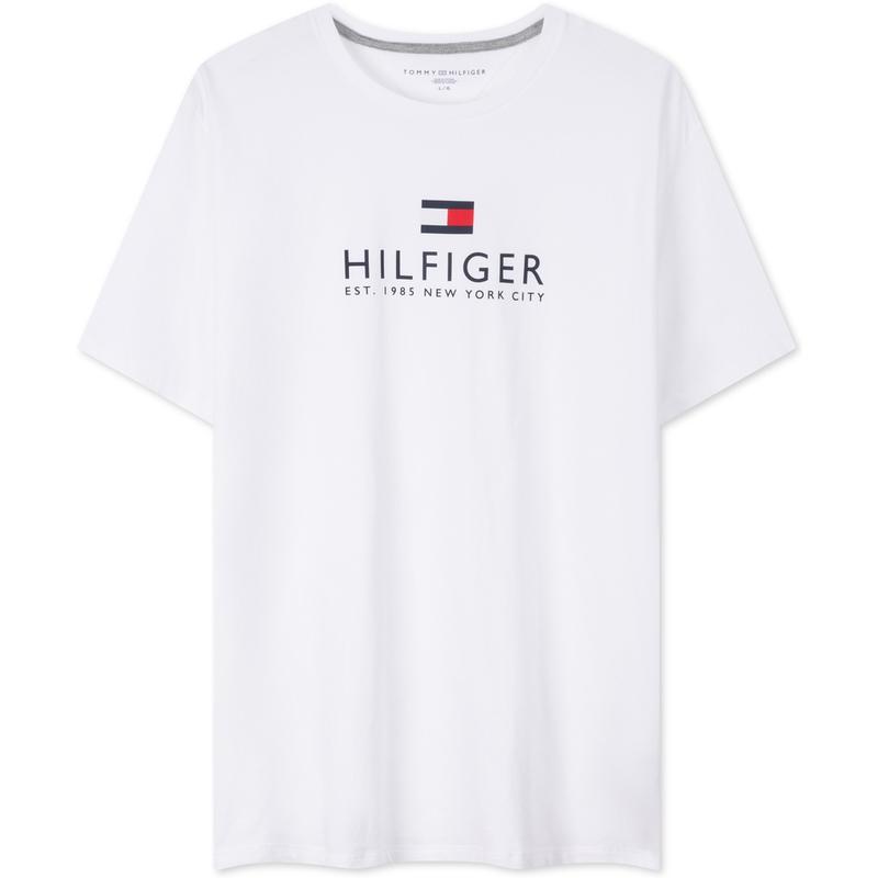 Tommy Hilfiger T-Shirts Men's Crew Neck Moderate 78J6953