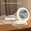 Креативная лампа-динамик Bluetooth с картиной из жидкого песка: Идеально подходит для зарядки телефона, домашнего декора, свадеб и подарков