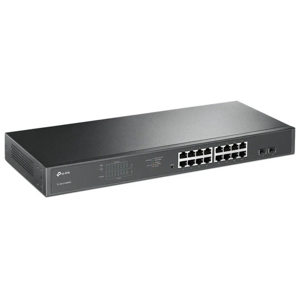 TP-Link TL-SG1218MPE Network Switch 16 Ports PoE+ 192W Black