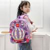 Charming Unicorn Print Kids Backpack Ideal For School Spacious Design With Breathable Material