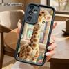 Phone Case: 2D Flat, Suitable for Samsung Galaxy A34 A35 M05 M06 S20 S22 S21 FE Plus 5G Protective Case, Baby Giraffe, Perfect Christmas and Halloween