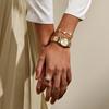 Женский золотистый браслет-цепочка Skagen ANJA HEARTS из латуни, SKJ5010710