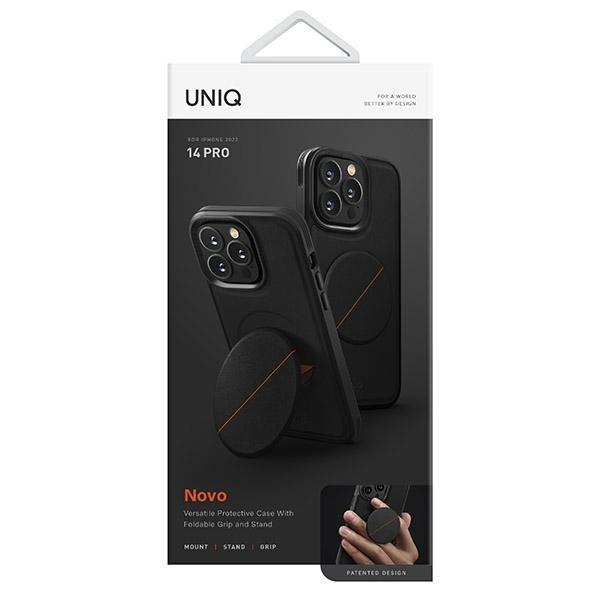 Uniq Novo iPhone 14 Pro 6.1" case black/midnight black