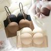 Front Buckle Women Sexy Push Up  Bra Thick Sponge Anti-Slip Small Chest Gathered Bra Comfortable Breathable Underwear Small Chest Bra