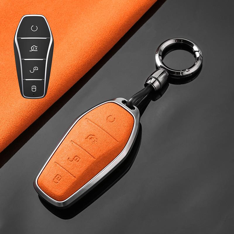 BYD Key Set Han Seagull Car Dolphin New Song Pro Tang Ev Qin Plus Yuan High-end Protective Shell Bag for Men and Women
