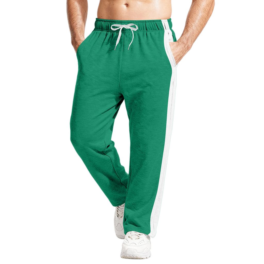 Men's Relaxed-Fit Casual Sweatpants With Stretch Waistband And Drawstring Yoga Pants