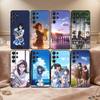 Аниме S-Звук! Чехол для телефона E-Euphonium для Samsung S26,S25,S24,S21,S22,S23,S30,Ultra,S20,FE,Lite,10,9, Черный чехол
