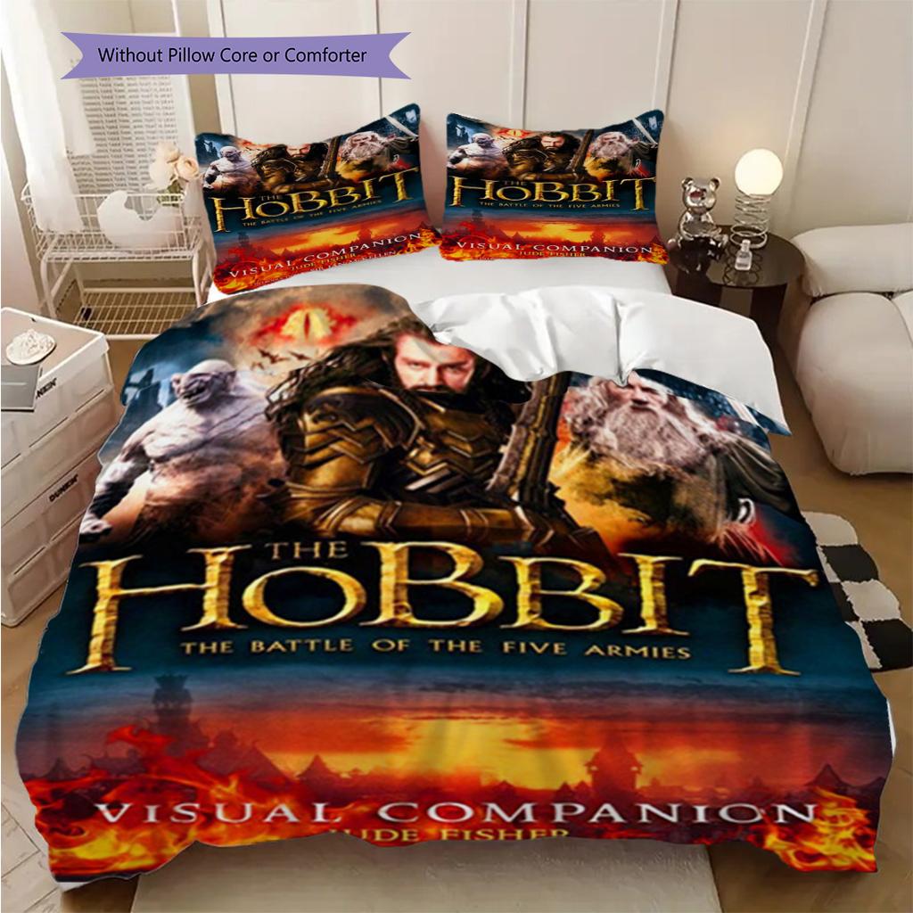 Hobbit Journey Bedding 1 Duvet Cover 2 Pillowcase Without Core Christmas Birthday Gift Soft And Comfortable Duvet Cover And Pillowcase