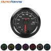 Dynoracing 2" 52mm 7 Colors LED Car Auto Voltmeter 8-18 Volt Gauge High Speed Stepper Motor Voltage Gauge Car Meter