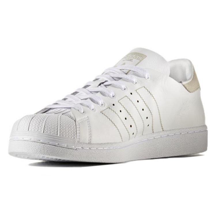 adidas Оригинальные Superstar Decon Кожаные Прочные Легкие Низкие Кеды для Скейтбординга Унисекс Кроссовки Облачно-Белые BY8699