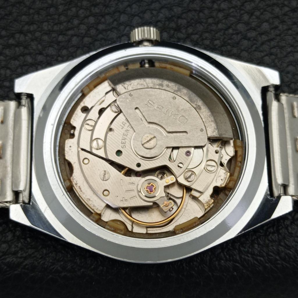 ВИНТАЖНЫЕ ОТРЕМОНТИРОВАННЫЕ МУЖСКИЕ ЧАСЫ SEIKO 5 АВТОМАТИЧЕСКИЕ 6309A ЯПОНИЯ ЧЕРНЫЕ a440903-4