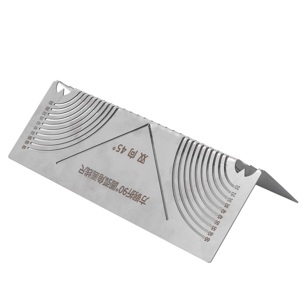 Инструмент для маркировки дуг и углов, 90-градусный изгиб, параллельная линия, дуга, разметчик двойного назначения для квадратных труб