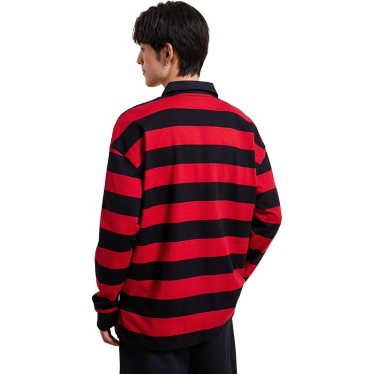 Tommy Hilfiger Свитшот в полоску Color Block Мужские топы MW0MW30019
