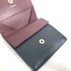 CARTIER Must de Line logo Wallet Coin Compartment coin purse Leather Black