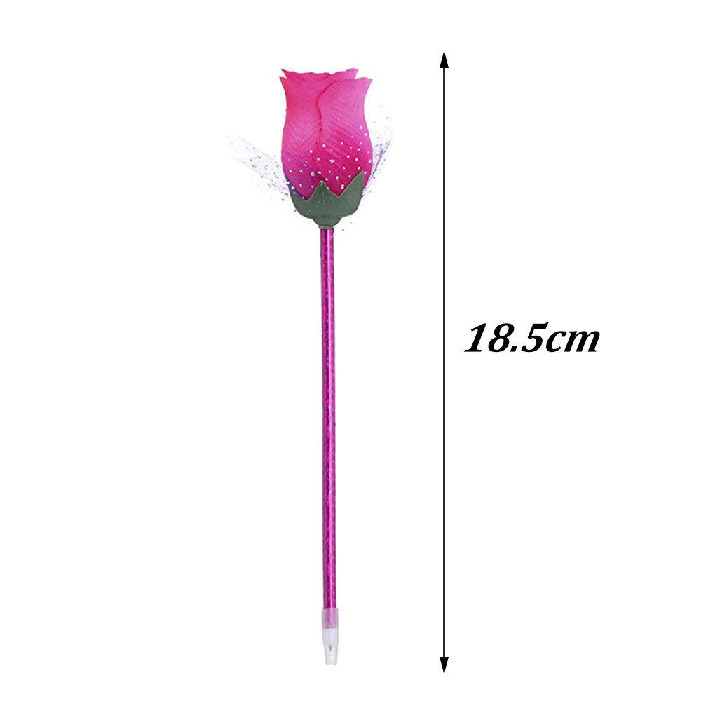 Creative Office Supplies School Stationery Ballpoint Pen Rose Flower Valentine's Day