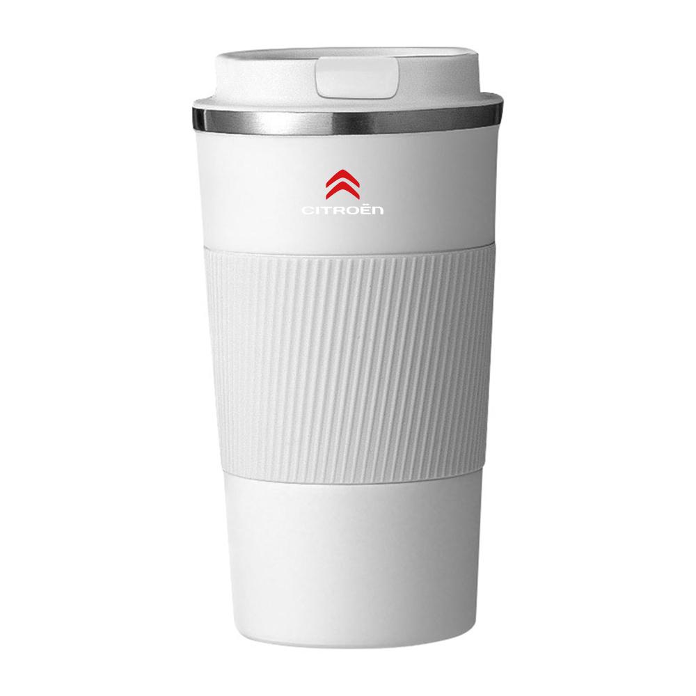 510ml Stainless Steel Coffee Cup Thermal Mug For Citroen C4 C3 Xsara C-Elysee C5 C1 DS3 DS5 DS4 Jumper Picasso Sega C-quatre DS