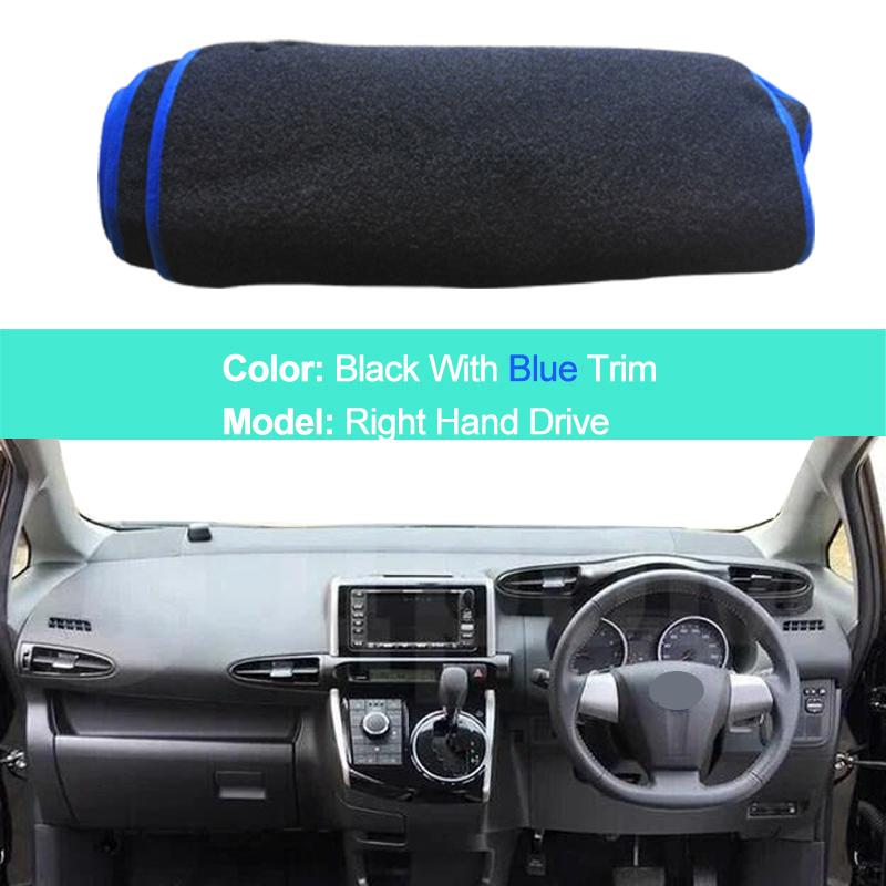 Car Inner Dashboard Cover Dash Mat Carpet For Toyota 2010 - 2018 Dashmat Sun Shade 2017 2016 2015 2014 2013 2012 2011