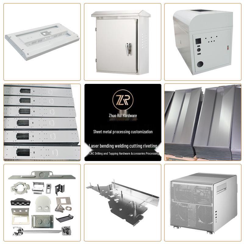 Корпус компьютера Zhuorui из алюминиевого сплава с прецизионным шасси из листового металла и корпусом электрического блока