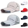 Wide Brim Mesh Baseball Cap Breathable Hip Hop Hats Unisex Sun Visor Hat Summer