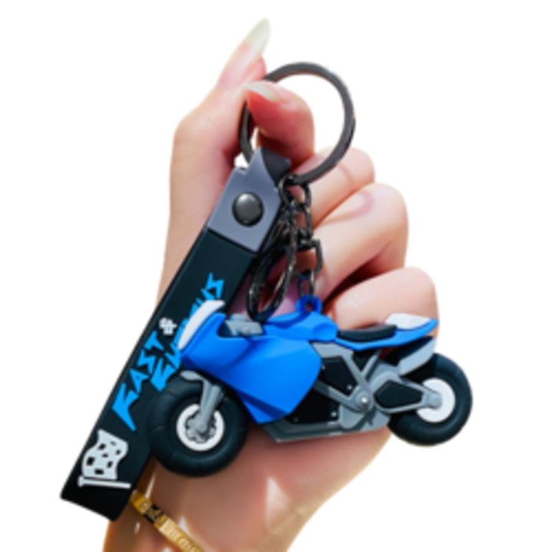 Manmiao Креативный Мультяшный Крутой Мотоциклетный Брелок Для Мужчин Автоаксессуары Украшение для Рюкзака Оптом