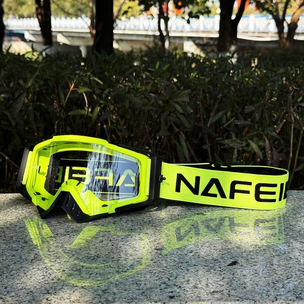 High-quality motorcycle riding goggles, UV protection, dustproof, off-road helmet goggles, downhill windproof glasses