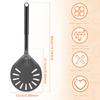 Pizza Turning Peel with Long Handle Aluminum Pizza Peel Spinner Perforated Pizza Turner Spinner Non-Stick Pizza Paddle