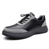 Fashion 2025 New Casual Leather Mens Thick Bottom Shoes High Quality Outdoor Non-slip Comfy Sneakers High Quality Lace-Up Designer Flats