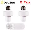 E27 Lamp Holder Wireless Remote Control with 60min 30min 15min E27 110V / 220V Power Socket Remote Timing Switch Lights
