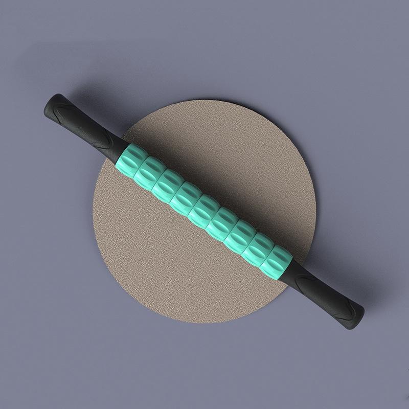 Gear Massage Stick Yoga Deep Muscle Relaxation Massage Shaft Personal Training Fascia Roller Plastic Roller Stick Shaft Fitness