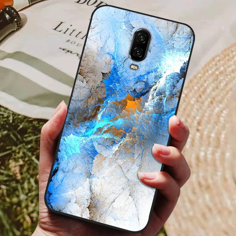 Чехол для Oneplus 6 6T Силиконовый Мягкий ТПУ Задняя Крышка Чехол для Телефона Для One Plus Oneplus 6t 6 T Чехол Черный Чехол Coque Fundas Capa