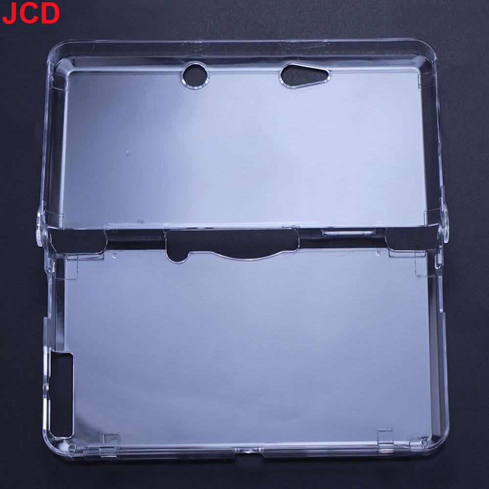 Пластиковый прозрачный кристальный корпус-обложка JCD для 3DS 3DS XL LL New 3DS New 3DS XL/LL Игровой консоли С защитной пленкой для экрана