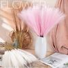 1pc 56CM Fluffy Pampas Grass Boho Decor Flower Fake Plant Reed Simulated Wedding Party Home Decoration Artificial Flowers