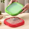 Round/Square Silicone Fresh Keeping Box Sealed Food Storage Container Sandwich Storage Box  Outdoor