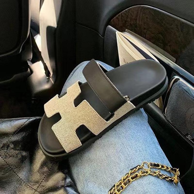 Весенне-летняя обувь больших размеров, шлепанцы на платформе, однотонные, повседневные сандалии, женская обувь, пляжная обувь.